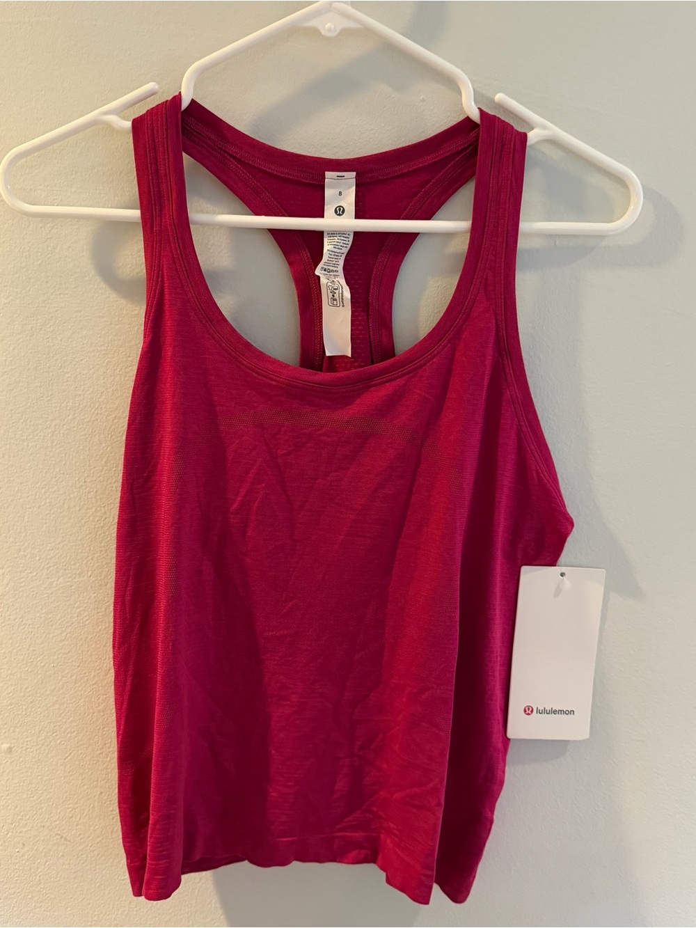 lululemon athletica Women's Swiftly Tech Ripened Raspberry Racerback Tank Top